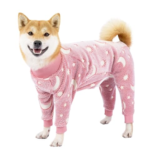 Factorys Pet Haustier-Kleidung, Winter-Fleece-Haustier-Baumwollmantel, verdickt, warm und weich, Winter-Haustier-Kleidung für Katzen und Hunde Hundemantel Fell (B, XXL) von Factorys