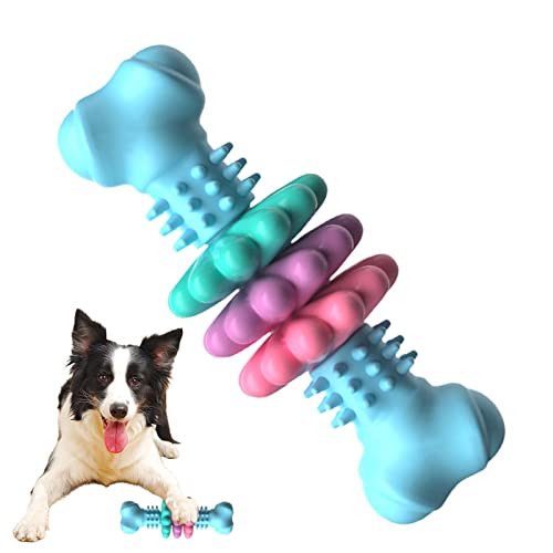 Facynde Hundekauspielzeug für Welpen | Natürlicher TPR-Gummi-Zahnpflege-Kau-Reinigungsstift - Zahnreinigung und Zahnfleischmassage Robustes Hundespielzeug für kleine und mittelgroße Hunde von Facynde