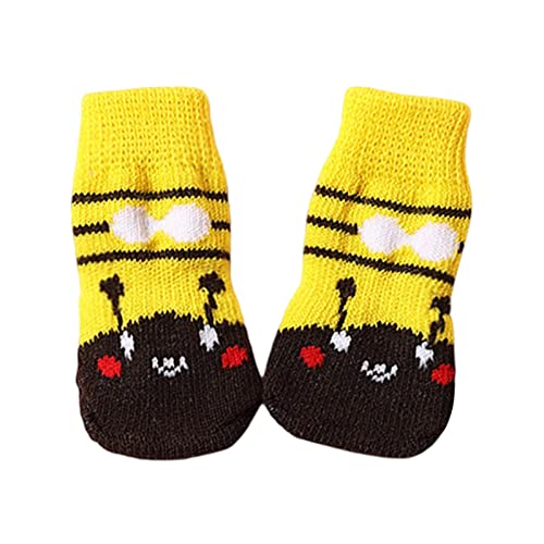 Facynde Hundesocken | Dog Grip Socken mit Traction Control Gurten | Schutz für kleine mittelgroße und große Hunde | Zubehör für Haustiere von Facynde