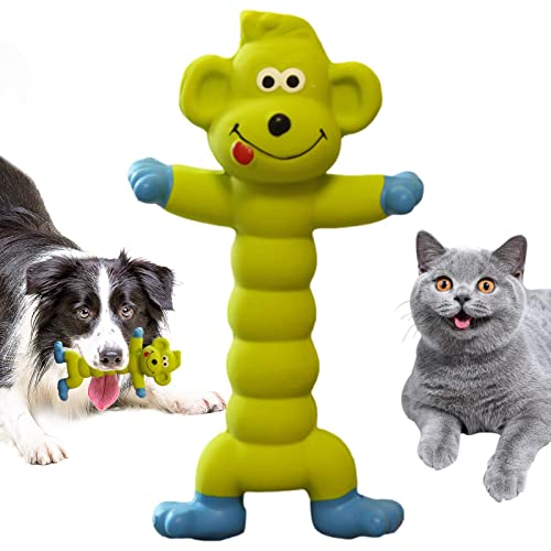 Facynde Quietschendes Hundespielzeug aus Latex,Quietschspielzeug für Hunde Latex-Hundekauspielzeug mit Sound Quietscher Grunzendes Hundespielzeug - Squeaker Chew Training Puppy Supplies, interaktives von Facynde