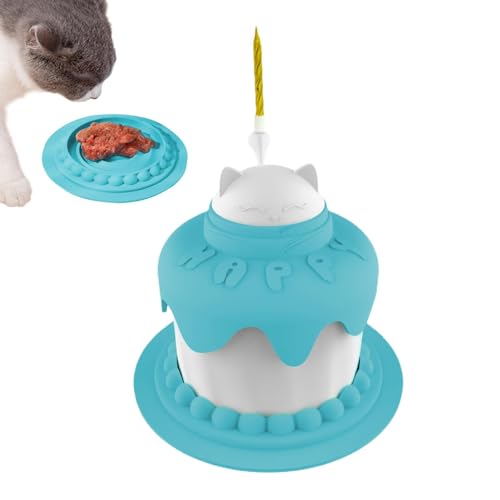 Futternapf für Hunde, Wassernapf für Hunde, Futterwassernäpfe für Katzen, Futternäpfe für Welpen mit lustigem Kuchenform-Design für kleine, mittelgroße und große Hunde und Katzen von Facynde