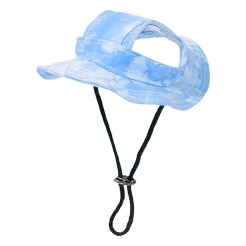Hunde-Sonnenhut, Hundehut mit Ohrlöchern | Eimerhut Hund Strandhut | Verstellbarer Sommerhut mit Hundevisier, Sonnenschutz-Angelhut, Haustierhut mit breiter Krempe für den Außenbereich Hunde-Sonnenhut, Hundehut mit Ohrlöchern | Eimerhut Hund Strandhut | Verstellbarer Sommerhut mit Hundevisier, Sonnenschutz-Angelhut, Haustierhut mit breiter Krempe für den Außenbereich von Facynde