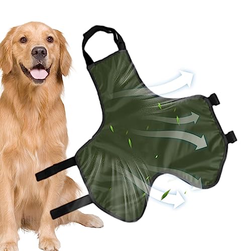 Hundekleidung zum Schutz des Bauches | Atmungsaktive Hundewindeln für Damen und Herren - Verstellbare, auslaufsichere Bandagen für große Hunde im Innen- und Außenbereich Facynde von Facynde