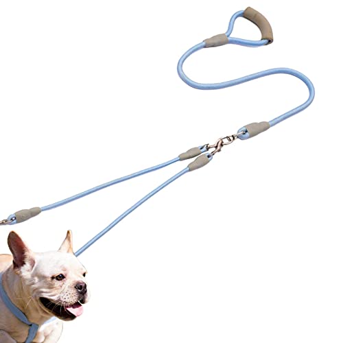 Hundeleine - 360 Grad drehbare -Hundetrainingsleine - Robuste Hundeleine mit 2 Zugseilen und bequemem Griff, Gehleine für Spaziergänge beim Camping Facynde von Facynde