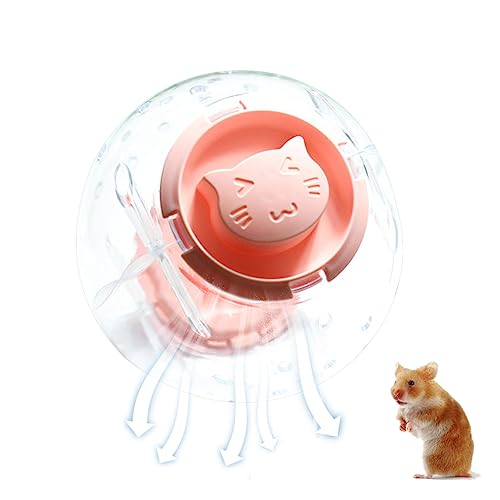 Zwerghamsterball | 5,5 Zoll Kleintier-Hamsterlauf-Gymnastikball,Niedlicher Übungs-Miniball für Zwerghamster, um Langeweile zu lindern und die Aktivität im Chinchilla-Käfig zu steigern Facynde von Facynde