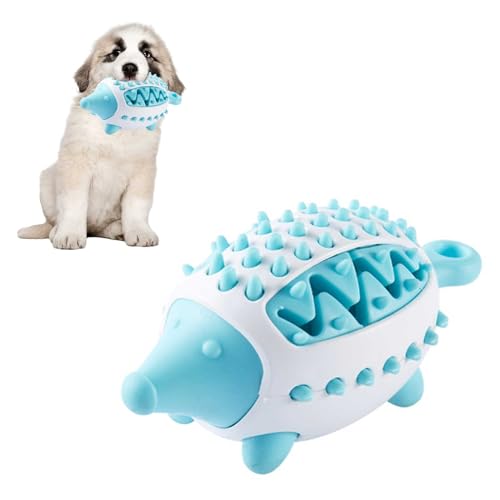 Fadcaer Kauspielzeug für Hunde, unzerstörbar, Zahnspielzeug für Zahnreinigung, interaktives Hundespielzeug, Leckerli-Spender, Spielzeug für kleine Hunde, Puzzle-Spielzeug für kleine, mittelgroße und von Fadcaer