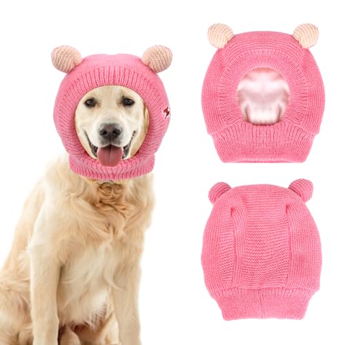 Hunde-Wintermütze, warme Wintermütze, verrückte süße Katze, flauschig, warme Mütze, gestrickte Haustiermütze, Bärenohren-Design, Hunde-Kopfbedeckung, Haustierzubehör für Kätzchen, Welpen, kleine, Hunde-Wintermütze, warme Wintermütze, verrückte süße Katze, flauschig, warme Mütze, gestrickte Haustiermütze, Bärenohren-Design, Hunde-Kopfbedeckung, Haustierzubehör für Kätzchen, Welpen, kleine, von Fadcaer