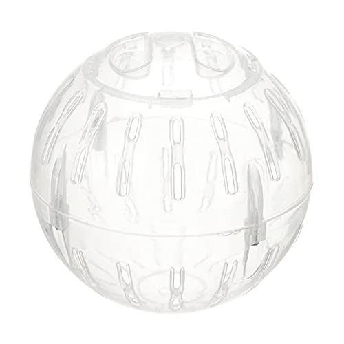 Hamster-Ball, Hamster-Übungsball, 10 cm, Laufrad aus Kunststoff, ausgehöhlter Hamster-Ball, Laufrad, Jogging-Rad, Spiel-Spielzeug von Faderr