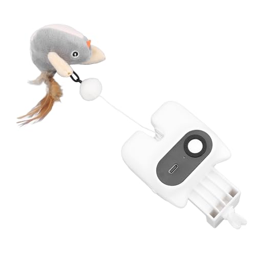 Fafeicy Automatisches Interaktives Katzenfickspielzeug, um die Aktivität und die Interaktion von Katze zu Erhöhen, das Inner Cat Pendant Toy von Fafeicy