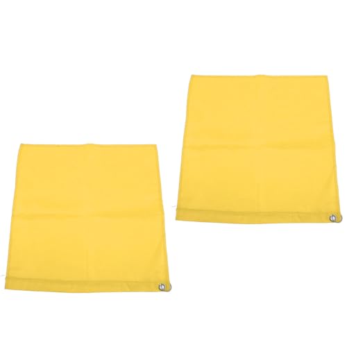 Fafeicy Horse Training Flaggenleichter Leichtes Leichtgewicht für die Verbesserung der Aufmerksamkeit des Pferdes Nylon Reitflagge für Aktivitätsunterhaltung (Yellow) von Fafeicy