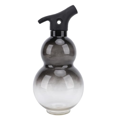 Fafeicy Kürbisförmige Trinkflasche 800 Ml Wiederverwendbare Tragbare Wasserflasche Im Freien mit Seil für den Täglichen Hausgebrauch (Black) von Fafeicy