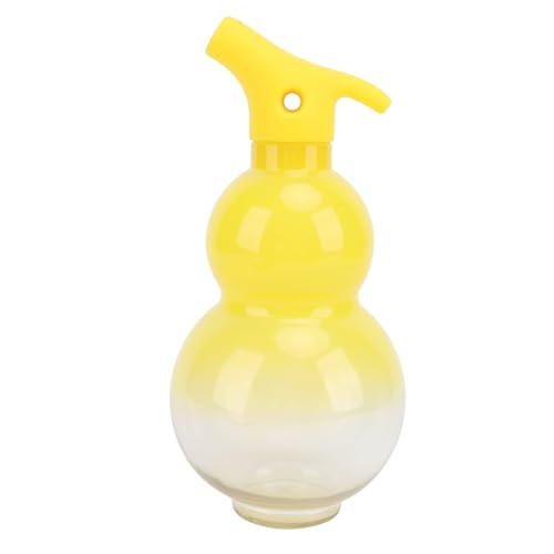 Fafeicy Kürbisförmige Trinkflasche 800 Ml Wiederverwendbare Tragbare Wasserflasche Im Freien mit Seil für den Täglichen Hausgebrauch (Yellow) von Fafeicy