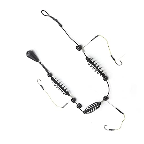 Fafeims Fischereiköder Käfigfalle Korb Scharfe Haken Köderfalle Leichtes Tragbares Fischerei Tackle Nylon+Kupfer+Hoch-Kohlenstoff-Stahl (30g) von Fafeims