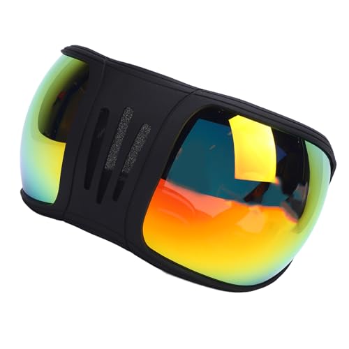 Fafeims Schutzbrille für Horse Rennsport, Winddichtes Sandfest mit Impact-Objektiv, Einstellbares Gurtkomfortsystem für Reites Training (Rot) von Fafeims