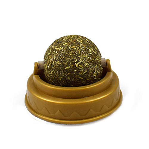 Fahou Natürliche Katzenminze Katze Wand Stick-on Ball Spielzeug, Behandelt Gesunde Natürliche Entfernt Haarballen, Um Die Verdauung Zu Fördern Katzengras Snack Haustierzubehör Fahou Natürliche Katzenminze Katze Wand Stick-on Ball Spielzeug, Behandelt Gesunde Natürliche Entfernt Haarballen, Um Die Verdauung Zu Fördern Katzengras Snack Haustierzubehör von Fahou