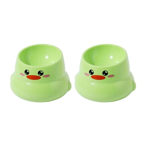 2Lots Innenkatzen Essschalen Ergonomische Katzen Schüssel Lebensmittelqualität Katzen Feeder Für Haus Und Tiergeschäfte Stabile Basis Katzen Gericht von Fahoujs