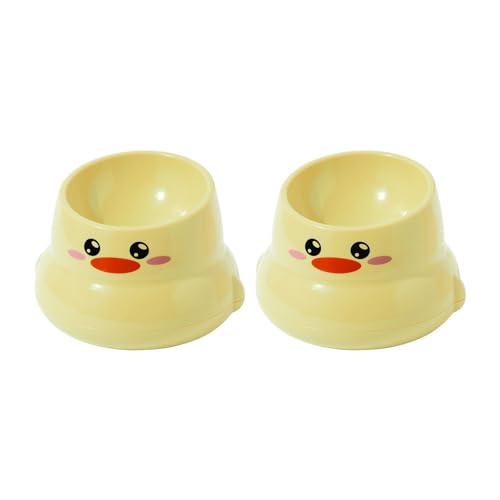 2Lots Innenkatzen Essschalen Ergonomische Katzen Schüssel Lebensmittelqualität Katzen Feeder Für Haus Und Tiergeschäfte Stabile Basis Katzen Gericht von Fahoujs