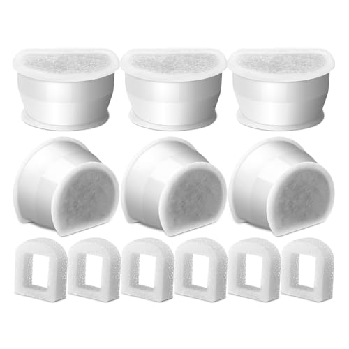 Fahoujs Automatische Pet Fountain Ersatzfilter Haustierhunde Wasserspender Filter Effiziente PET Brunnenfilter Schäume Geruchsgeruch Entfernen Wasserfilter Fahoujs Automatische Pet Fountain Ersatzfilter Haustierhunde Wasserspender Filter Effiziente PET Brunnenfilter Schäume Geruchsgeruch Entfernen Wasserfilter von Fahoujs