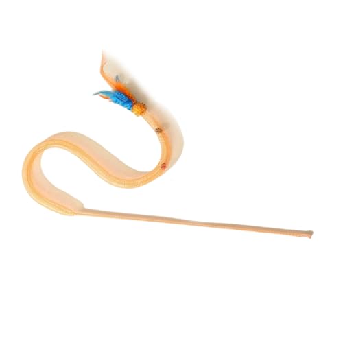 Elastics Seil Teaser Zauberstab Spielzeugstiche Resistente Katzen Spielzeug Spielzeug Interaktiv Katzen Für Die Förderung Der Gesundheit Mit Verbesserung Der Haltbarkeitsaktivität von Fahoujs