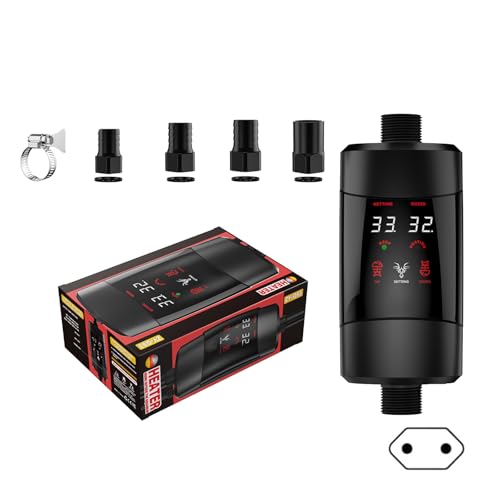 Fahoujs Hochleistungen Externer Heizstab Wassertemperaturheizung Thermostatheizung Mit LED Temperatur Mit 300 W/500 W Effizienter Temperaturregelung Fahoujs Hochleistungen Externer Heizstab Wassertemperaturheizung Thermostatheizung Mit LED Temperatur Mit 300 W/500 W Effizienter Temperaturregelung von Fahoujs