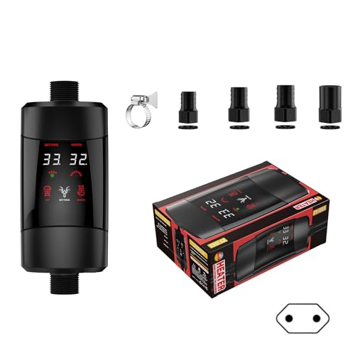 Fahoujs Hochleistungen Externer Heizstab Wassertemperaturheizung Thermostatheizung Mit LED Temperatur Mit 300 W/500 W Effizienter Temperaturregelung Fahoujs Hochleistungen Externer Heizstab Wassertemperaturheizung Thermostatheizung Mit LED Temperatur Mit 300 W/500 W Effizienter Temperaturregelung von Fahoujs
