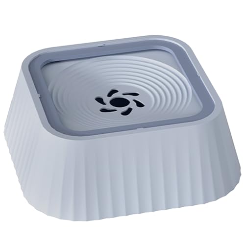 Haustierhund Floating Water Bowl Katzen Trinkwasserspender Spritzer Beweis Für Besitzer Bequemer Hund Wasserer von Fahoujs