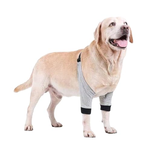 Hundebein-Sprunggelenkbandage für Wärme und Unterstützung, perfekt für die Erholung, bequeme Ellenbogenmanschette, Vordergelenk-Bandage für Hunde von Fahoujs