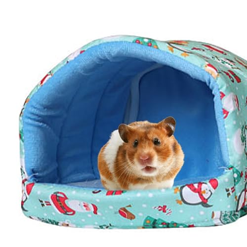 Fahoujs Isoliertes Kleines Tunnel Nest Für Winter Bequemer Schlaf Und Ruhestand Höhle Habitat Höhle Für Kaninchen Eichhörnchen Hamster Schlaf Nest von Fahoujs