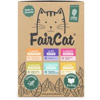 FairCat Multipack - 24 x 85 g (6 Sorten gemischt) von Green Petfood