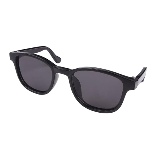 Fairnull Bequeme Haustierbrille für kleine Tiere, modisch, leicht, tragbar, für Hunde und Katzen, Windschutz, langlebig, UV-Schutz, Schwarz Fairnull Bequeme Haustierbrille für kleine Tiere, modisch, leicht, tragbar, für Hunde und Katzen, Windschutz, langlebig, UV-Schutz, Schwarz von Fairnull