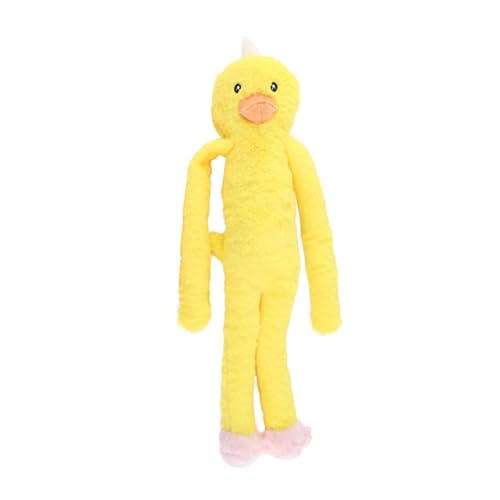 Fairnull Haustier Langeweile Relief Spielzeug Vollfüllung Hund Kauen Cartoon Schwein Ente Form mit eingebautem Sound Zahnreinigung Gelb Fairnull Haustier Langeweile Relief Spielzeug Vollfüllung Hund Kauen Cartoon Schwein Ente Form mit eingebautem Sound Zahnreinigung Gelb von Fairnull
