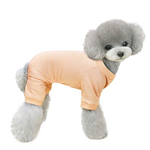 Hunde-Jumpsuit, niedliches, weiches und kreatives Sommer-Pyjama-Tuch für Katzen und Hunde, tragbar, für Katzen und Katzen von Fairnull