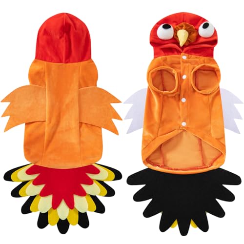Hunde-/Katzenkostüm, Haustier-Kostüm, Halloween-Erntedankfest, Kapuzenpullover für Welpen, Hunde, Größe L Hunde-/Katzenkostüm, Haustier-Kostüm, Halloween-Erntedankfest, Kapuzenpullover für Welpen, Hunde, Größe L von Fairy Sassy