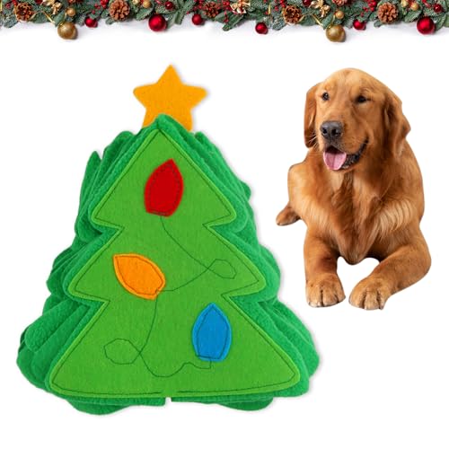 FairyPeach Interaktives Hundespielzeug - Schnüffelspielzeug, Intelligenzspielzeug, Schnüffelkissen, Futterball, Schnüffelpads, Schnüffelteppich (Farbe-Ball) von FairyPeach