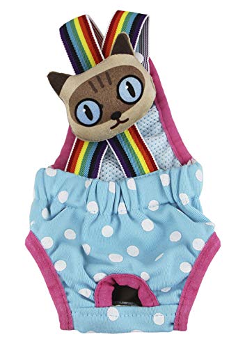 Teddy Läufig Pant, Hygieneunterhose, Haustier weibliche Hund Sanitär Windel Physiologische Unterwäche Bunt Mehrfarbig XS S M L XL Teddy Läufig Pant, Hygieneunterhose, Haustier weibliche Hund Sanitär Windel Physiologische Unterwäche Bunt Mehrfarbig XS S M L XL von FakeFace