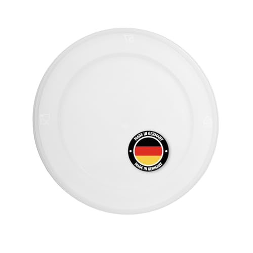 Falkenhorn Dosendeckel für Tierfutter – 1 Stück für 800g Hundefutter & Katzenfutter Dosen – Lebensmittelecht, Spülmaschinenfest, Wiederverwendbar, Made in Germany – Frische & Geruchsbindung von Falkenhorn