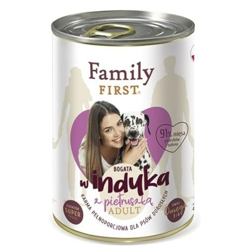 Nassfutter Family First FF-19034 Truthahn, 400 g, Marke: Family First - EAN: 5904479190345 von Family First