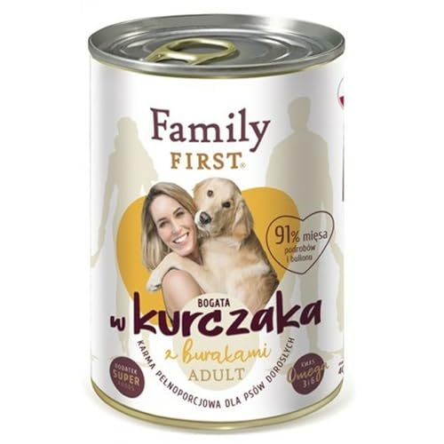 Nassfutter Family First FF-19036 Huhn 400g - Marke: Family First - EAN: 5904479190369 von Family First