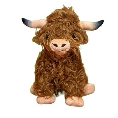 Famous Shamus Highland Cow Hundespielzeug "Haggis der Highlander" (braun) von Famous Shamus