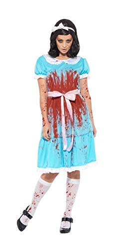 Fancy Me Damen Gruselig Horror Murderous Blutig Zwillings Schwester Tv Buch Film Halloween Kostüm Kleid Outfit UK 8-22 - UK 16-18 von Fancy Me