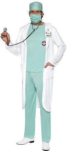 Fancy Me Herren-Kostüm für Klinik-Chirurgen-Uniform für Krankenhaus, TV, Drama von Fancy Me