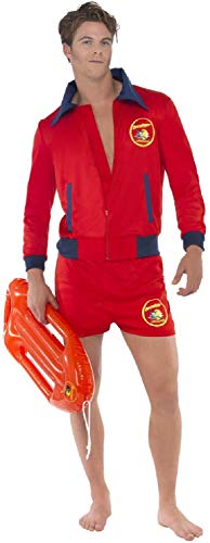 Mens Sexy Baywatch Lifeguard Emergency Service Stag Do Night Party TV Series Book Film Fancy Dress Costume Outfit (Medium) von Fancy Me