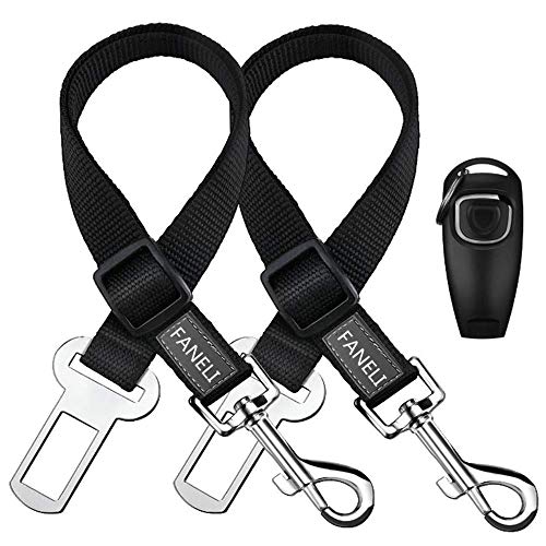 Faneli Universal verstellbare Nylonband mit Haustier 2 Stück/Pack, Auto Sicherheitsgurt, Hund Sicherheitsgurt, Pet Training Pfeife Faneli Universal verstellbare Nylonband mit Haustier 2 Stück/Pack, Auto Sicherheitsgurt, Hund Sicherheitsgurt, Pet Training Pfeife von Faneli