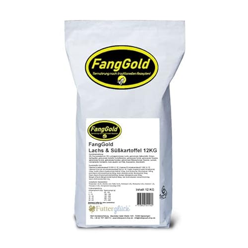 FangGold Lachs & Süßkartoffel 12 kg von FangGold Tiernahrung nach traditionellen Rezepten!