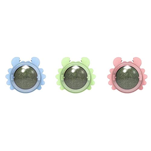 Fangxuee 3 STÜCKE Katzenminze Wand Ball Katzen Spielzeug Essbare Katze Lecken Spielzeug Katze Kau Spielzeug ZäHne Putzen Katzen Spielzeug Drehbares Drinnen Katzen Spielzeug Fangxuee 3 STÜCKE Katzenminze Wand Ball Katzen Spielzeug Essbare Katze Lecken Spielzeug Katze Kau Spielzeug ZäHne Putzen Katzen Spielzeug Drehbares Drinnen Katzen Spielzeug von Fangxuee