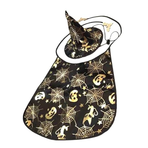 Fangxuee Halloween-Katzenkostüm, Vampirumhang und Hut für Haustiere, Cooles Outfit, Vampirumhang für Haustiere, Hut, Katzen, Cosplay-Kleidung, Bekleidung, Halloween Fangxuee Halloween-Katzenkostüm, Vampirumhang und Hut für Haustiere, Cooles Outfit, Vampirumhang für Haustiere, Hut, Katzen, Cosplay-Kleidung, Bekleidung, Halloween von Fangxuee