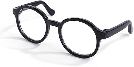 Schwarze Brille für Haustiere, Hunde, niedliche Brille, klare Gläser, Retro-Brille, Foto-Requisiten, Katzensonnenbrille für kleine Hunde, Katzen, Cosplay-Kostüm, Haustierbedarf, Bekleidungszubehör Schwarze Brille für Haustiere, Hunde, niedliche Brille, klare Gläser, Retro-Brille, Foto-Requisiten, Katzensonnenbrille für kleine Hunde, Katzen, Cosplay-Kostüm, Haustierbedarf, Bekleidungszubehör von Fansoftiks