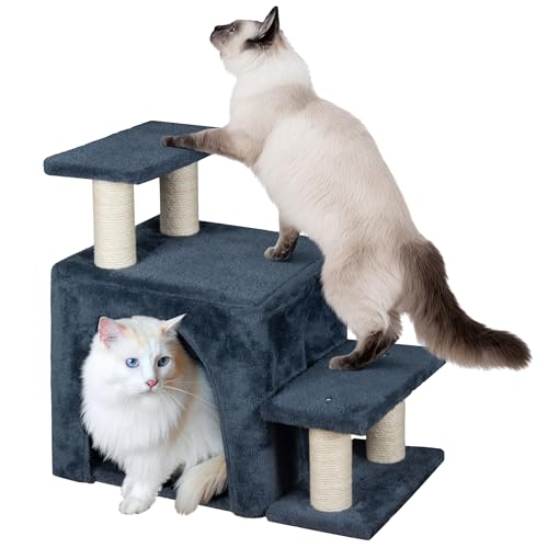Fantasreen Katzenkratzbaum Haustiertreppe für Hochbetten (3-Stufen) von Fantasreen