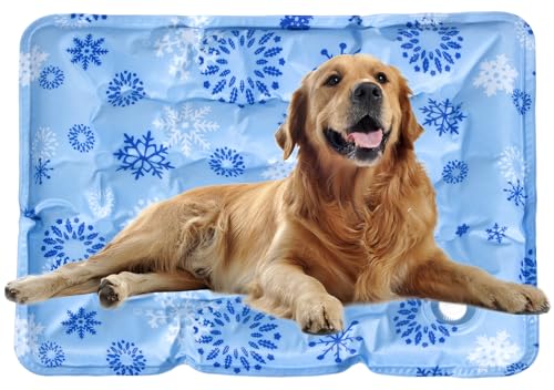 Fantasreen Kühlende Haustiermatte für große Hunde und schwere Katzen, leicht waschbar und tragbar, Sommermatte hält Ihr Haustier kühl, Größe: XL (27,5 x 47,5 cm) von Fantasreen