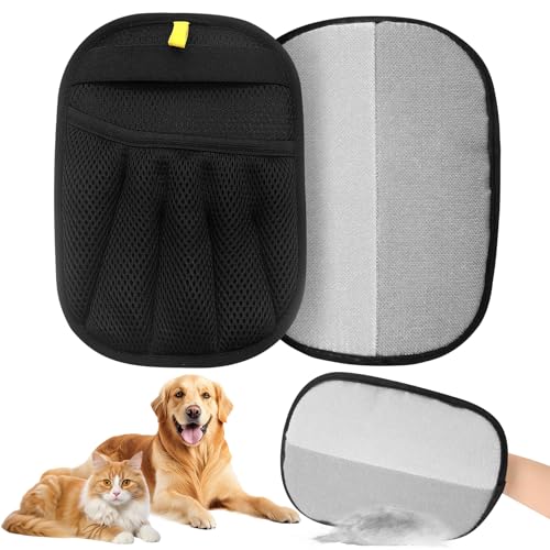 Fantspati Static Fellmagnet Handschuh, 2 Stück Haarsammlung Fell Magnet Handschuh Hunde & Katzen, Doppelseitige Fellpflegehandschuhe für Haustiere Wiederverwendbar, Antistatische Tierhaarentferner Fantspati Static Fellmagnet Handschuh, 2 Stück Haarsammlung Fell Magnet Handschuh Hunde & Katzen, Doppelseitige Fellpflegehandschuhe für Haustiere Wiederverwendbar, Antistatische Tierhaarentferner von Fantspati